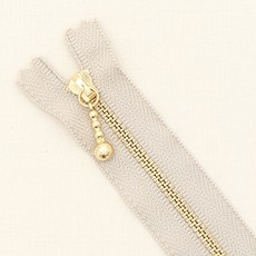 YKK 金色拉鍊 50cm, 淺褐色的, 10片