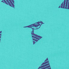 Coca fragment布料, 孔雀