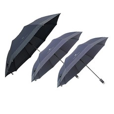 송월타월 CM 빗살 보더 65 + 도트 보더 2p 2단우산