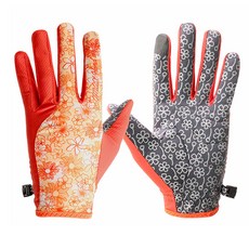 지맥스 여성용 데이지레어 아웃도어 긴장갑 GMS10038, 오렌지