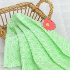 Anthology 30支棉 Wave Dew 布料, 粉彩綠