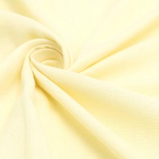 Kohasa ID柔軟棉質雙層紗素色布料, P黃色