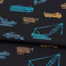 Kiyohara 30支牛津經典汽車布料 4入, 黑色