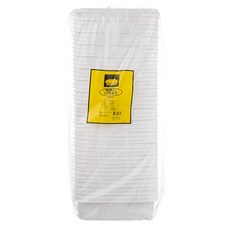 대성 일회용 성형 사각 찜용기 몸통 중 2.5L, 50개입, 1개