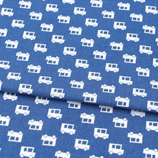 Kohasa ID牛津布迷你汽車布料 4入, 藍色