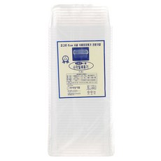 대성 일회용 사각 밀폐 용기 몸통 1.2L, 50개입, 1개