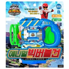 파워레인저 애니멀포스 애니멀 빅버블건, 혼합 색상, 1개