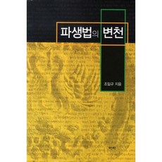 파생법의 변천, 역락, 조일규 저