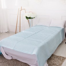 人造狗線被子, 天藍色