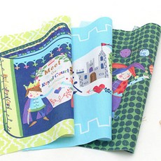 Kohasa ID Windham棉質Meet The Royal Court故事書剪裁布料, 多種