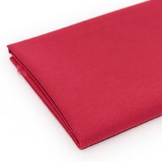 Kohasa ID基本柔軟棉質亞麻素色布料, 紅色