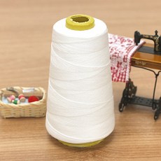 基本疏縫棉被線, 白色, 500m