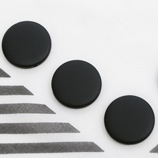 Cohas ID 北歐風格時尚圓形扁平裝飾 23mm, 單一顏色, 10個