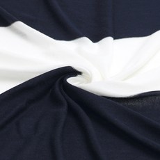 Kohasa ID柔軟平紋針織彈性B ST布料, 深海軍藍