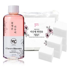 슬아라 꽃채운 립 앤 아이리무버 200ml + 티슈형 화장솜 1600p 2종세트, 1세트