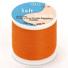 YLI 소프트 터치 아플리케 실, 003 ORANGE, 225m, 1개