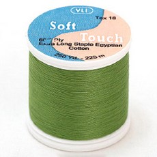YLI 소프트 터치 아플리케 실, 018 SPRING GREEN, 225m, 1개