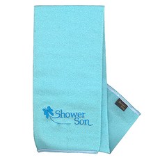 HANSEL Three J 搓澡沐浴巾, 藍色, 1個, 1入