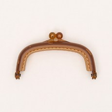 Happy Bears 糖果流行彩色塑膠框 9cm + 圖案, 2套, 棕色