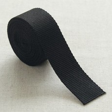 코하스아이디 클래식 다크 가방 끈 25mm, 2개, 블랙
