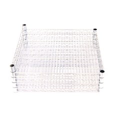 Corak Korea工業用金屬層板 530*610 4入+SF支撐架 530, 鉻（銀）