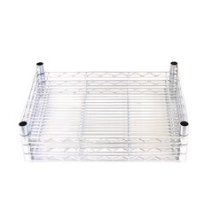 Corak Korea工業用金屬層板 350*750 3入+SF支架 350 2入, 鉻（銀）