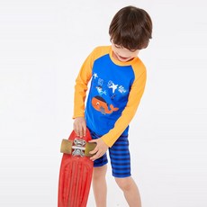 에스티홀리데이 남아용 래쉬가드 세트 ST616