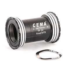 블루레포츠 CEMA INTERLOCK 바텀브라켓 PF30B 세라믹 블랙, 1개