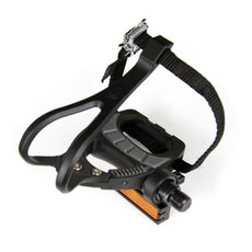 amazon Blue Leports 單檔自行車踏板 VP 399TM, 黑色的, 1個