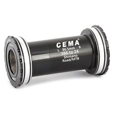 藍色 Leports CEMA INTERLOCK 中軸 BB38624B 陶瓷黑色, 1個