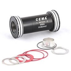 藍色 Leports CEMA INTERLOCK 中軸 86CBRPR 陶瓷黑色, 1個