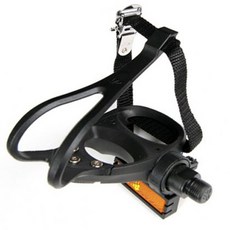 Blue Sports單腳用自行車踏板 VP 399T, 黑色的, 1個