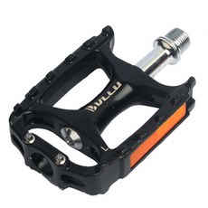 超輕多用途平腳踏板 ALNC-138, 黑色的, 1個