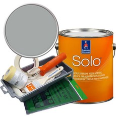 셔윈윌리엄스 솔로 저광 페인트 세트, SW7659 Gris, 1개