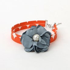 이츠독 강아지 루루 목걸이 L, 오렌지(C), 1개