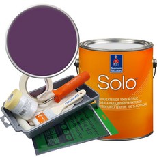 셔윈윌리암스 솔로 저광 페인트 세트, SW6839 Kimono Violet, 1개