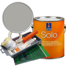 셔윈윌리엄스 솔로 저광 페인트 세트, SW7650 Ellie Gray, 1개