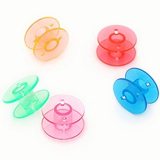 HAPPY BEARS 彩色混合塑膠書環, 混合顏色, 20個