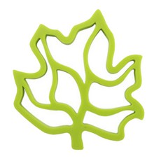 이코디 트로 리프 냄비받침, 그린, 1개