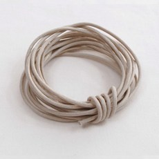 해피베어스 다쯔야 코팅면끈 2.5 mm, 베이지, 3팩