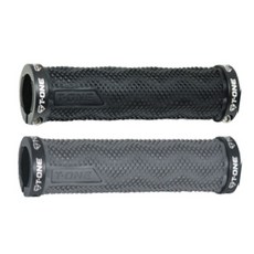 TONE自行車鎖把套 GP39 DOT, 黑色的, 1個