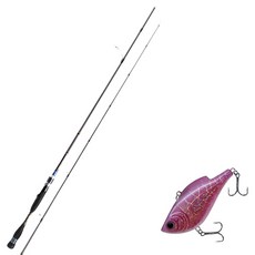 Aomax Neo Black捲線器型擬餌釣竿 S-702ML+Damiki鉛墜 60硬餌擬餌 28g 228H SPINE I, 1套