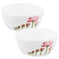 유진세라믹 카라 대접, 혼합 색상, 2개입