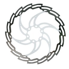 블루 자전거 디스크 브레이크 로터 화이트, 1개
