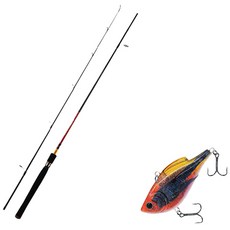 APIS Firestorm 鱸魚路亞竿 S662ML + Damiki Napjari 60 硬餌路亞 28g 216H APACHE, 1套