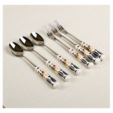 블루피쉬 티스푼 or 티포크 6P, 1개