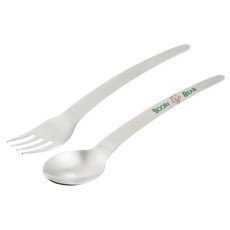 상일 커브 스푼 부비, 혼합 색상, 2개입