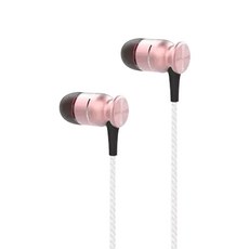 요로프 퓨어 메탈 인이어 이어폰, K5, 핑크