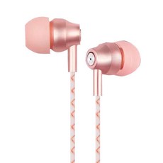 요로프 쇼크 사운드 인이어 이어폰, V1, 핑크