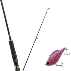 Wonda Avalon 直柄路亞竿 662ML + Damiki Napjaru 60 硬餌路亞 28g 228H SPINE ILLUSION, 1套